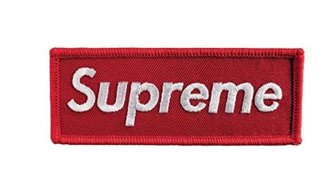 supreme box logo patch